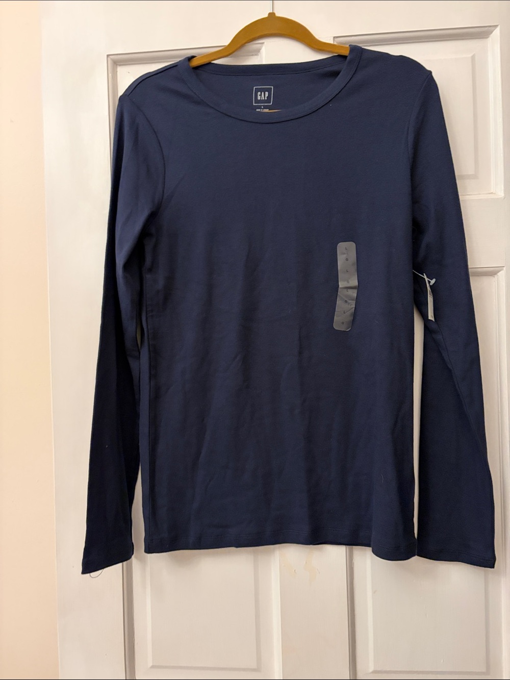 GAP Navy Long Sleeve Crew Top